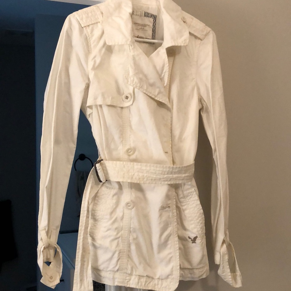 Cream jacket from American Eagle